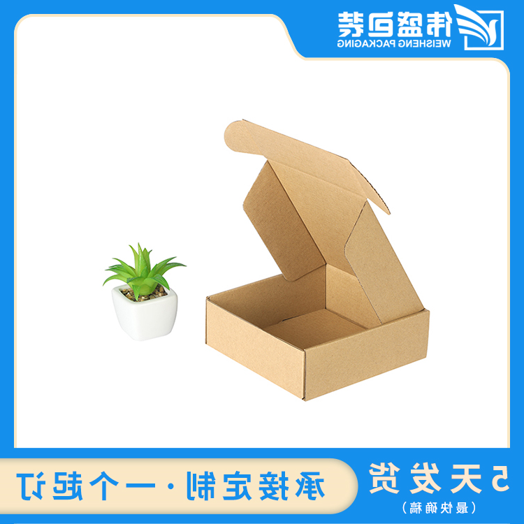 瓦楞飞机盒